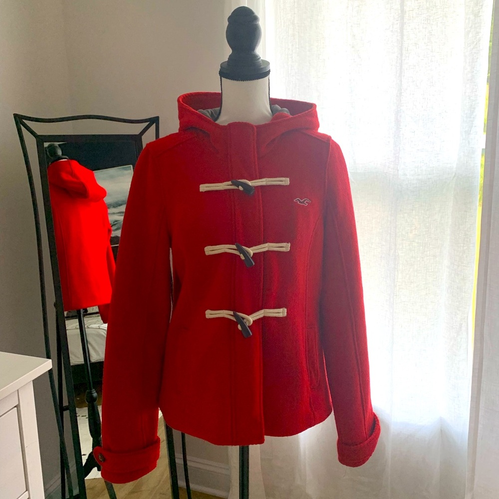 Hollister Jacket Red M